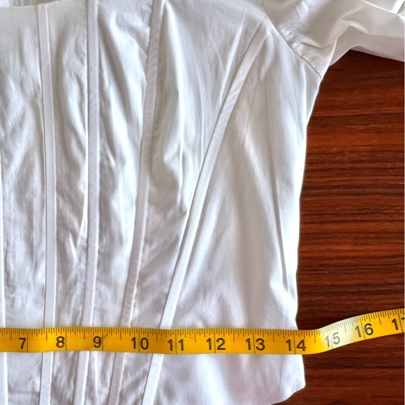 Jason Wu Black Corset Puff Sleeve Renaissance Blouse Size M - Picture 4 of 11